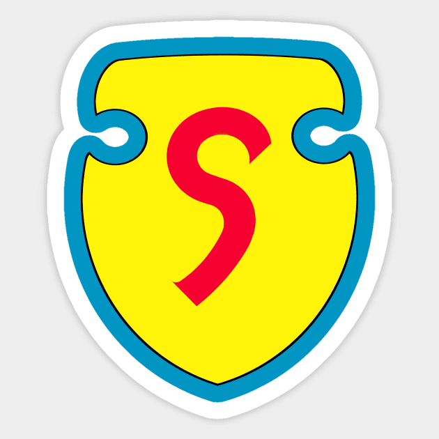 First S emblem Sticker by udezigns